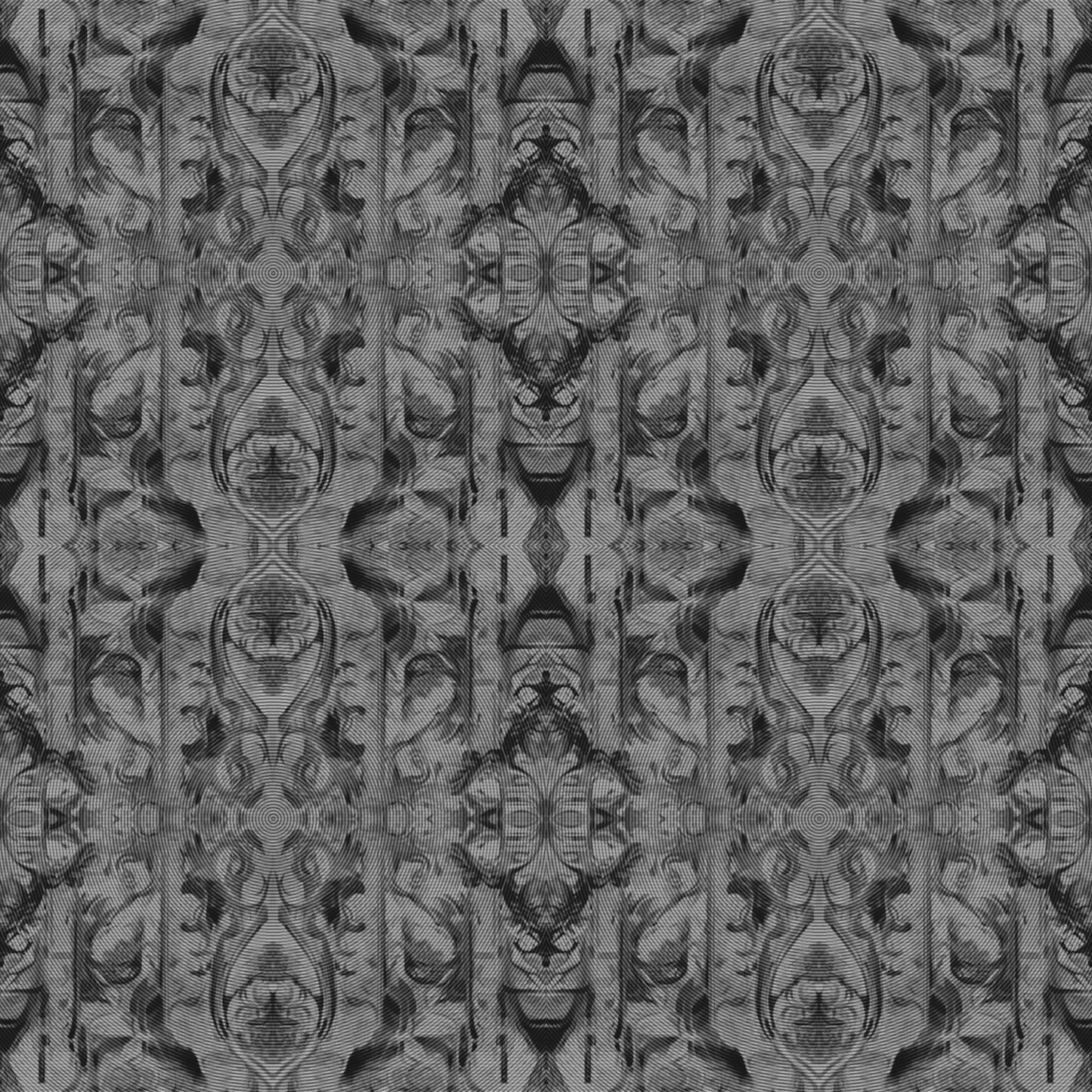 Gothic Damask Wallpaper